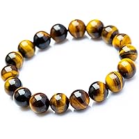 8 大黒様（大）タイガーアイ　虎目石　金運　財運　七福神　天然石　縁起物　風水 Amazon.co.jp: [OSHARE JP] タイガーアイ ブレスレット 虎目が